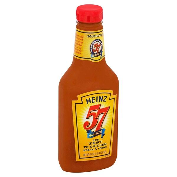 Heinz 57 Squeeze Sauce 20 Oz. Bottle, PK12